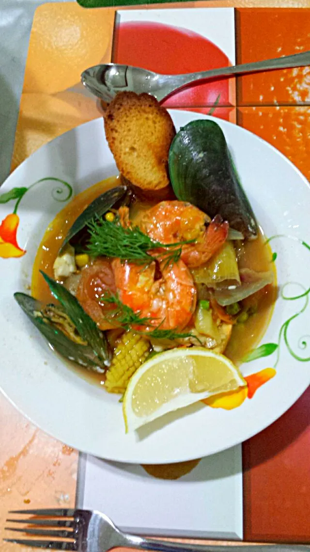 Boulyabaisse (French Fish Stew),  pronounced as "Boul-ya-best"|Goh-sanさん