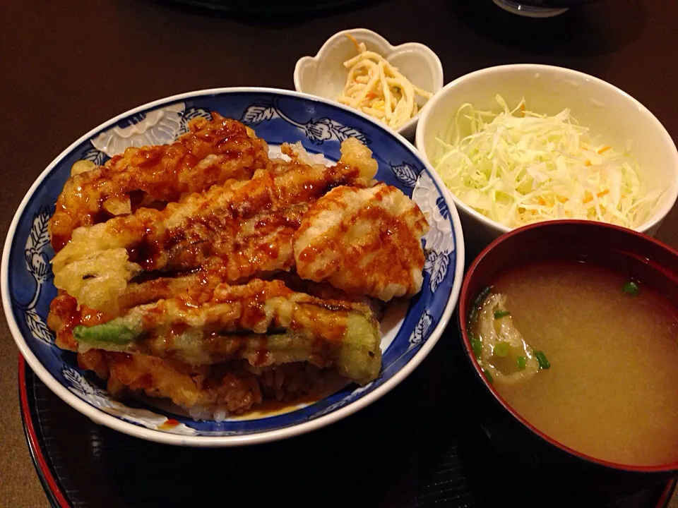 宮島のあなご天丼|ちゃみこさん