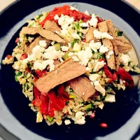 Superfood Griddled steak and rice|nicola bさん