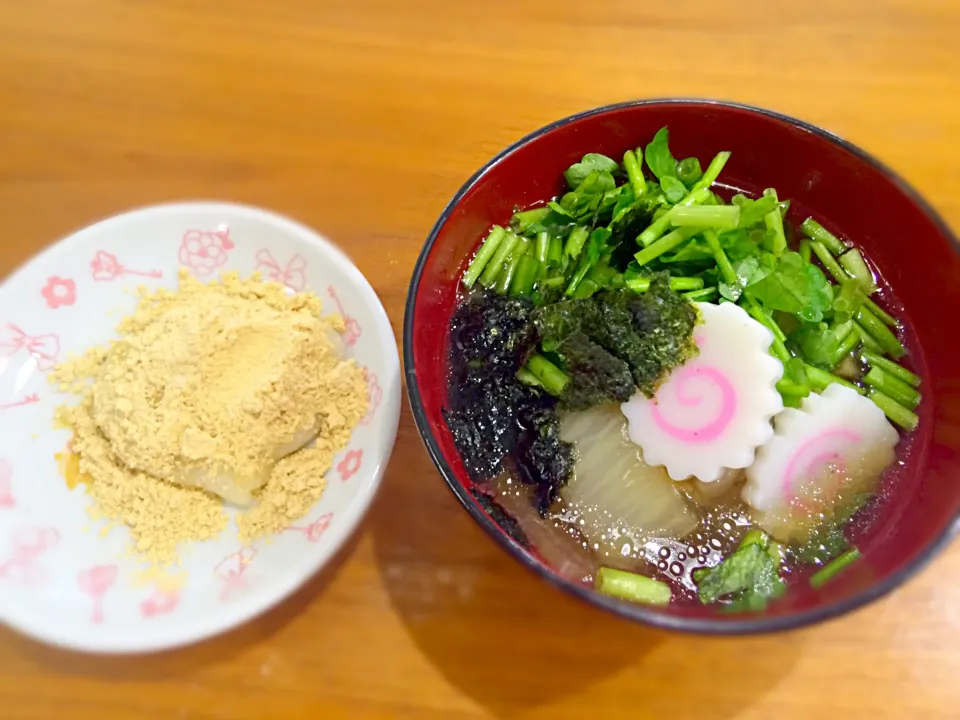 きなこもち・お雑煮|黒田聖子さん