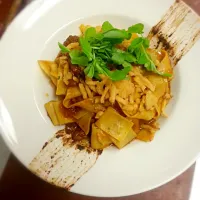 Pappardelle with Wild Boar Sausage Ragu|Jarrod Seamanさん