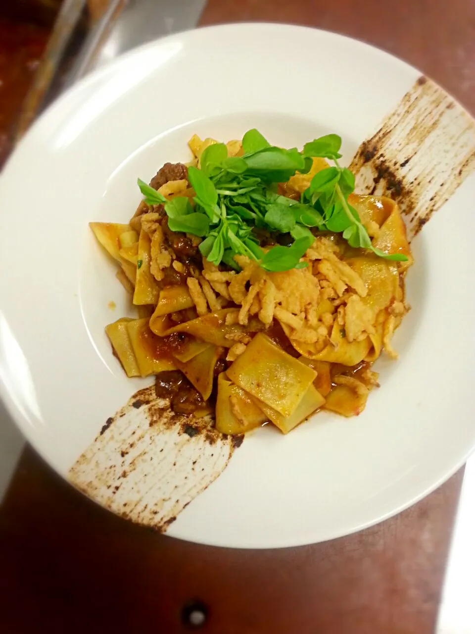 Pappardelle with Wild Boar Sausage Ragu|Jarrod Seamanさん