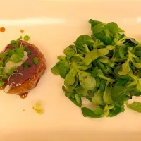 Tofu Burger w Mache salad|ireneさん