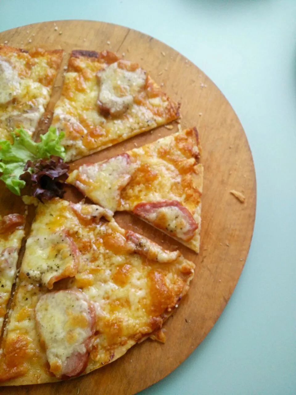 smoked duck pizza|Lychee Laiさん