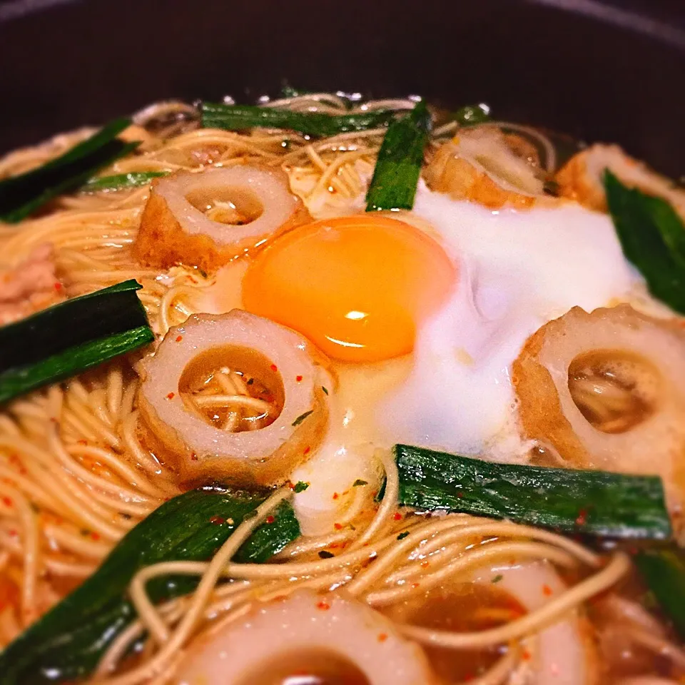 鍋焼きラーメン|ち〜おんさん