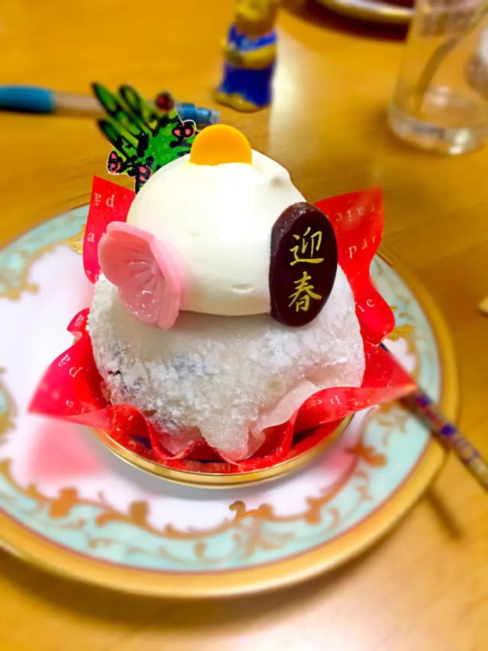 Snapdishの料理写真:大福ケーキ|zappyさん