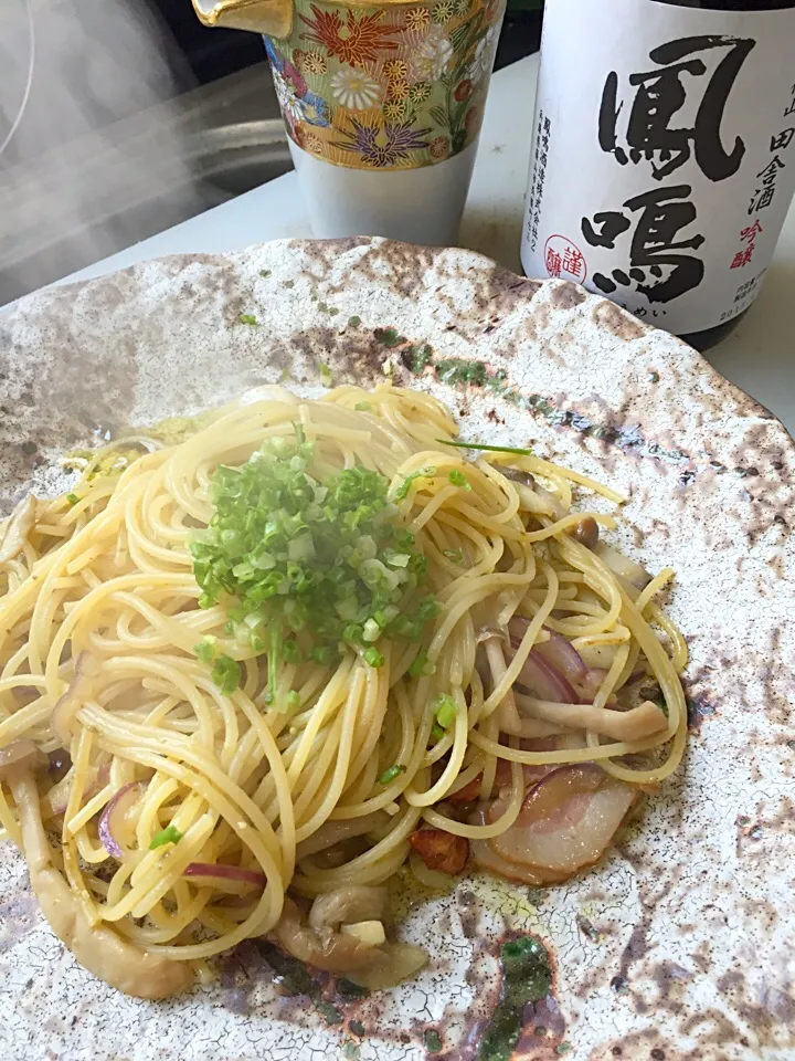 Snapdishの料理写真:きのこの和風パスタ|FU-TEN 古原貴大さん