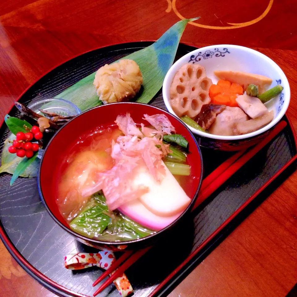 名古屋のシンプルなお雑煮♪|ちゃたままさん