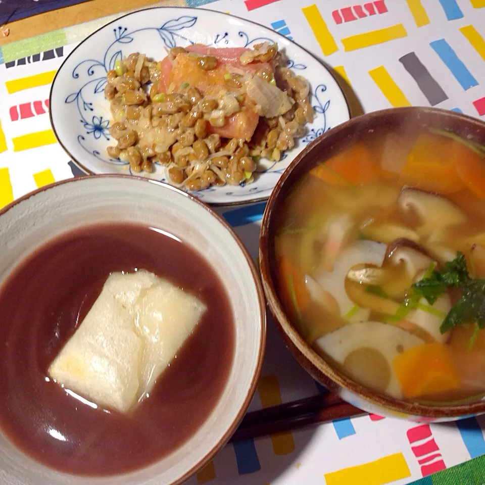 納豆餅とあんころ餅|shozuuさん