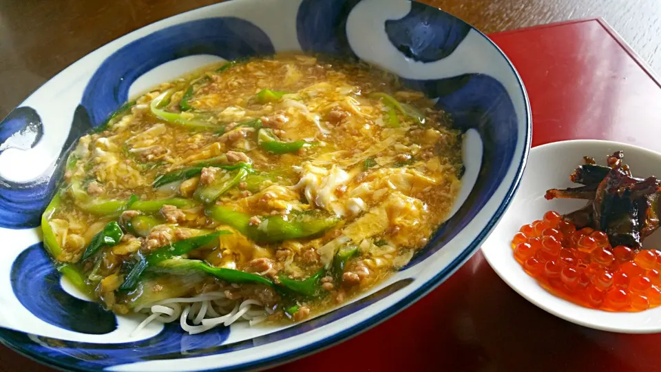 餡掛け生姜卵そぼろ素麺|Ssさん