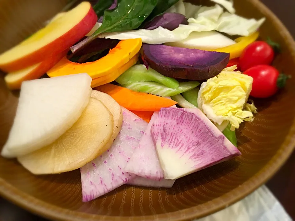 お正月の暴食をデトックスのための野菜〜|いしぃむしぃさん