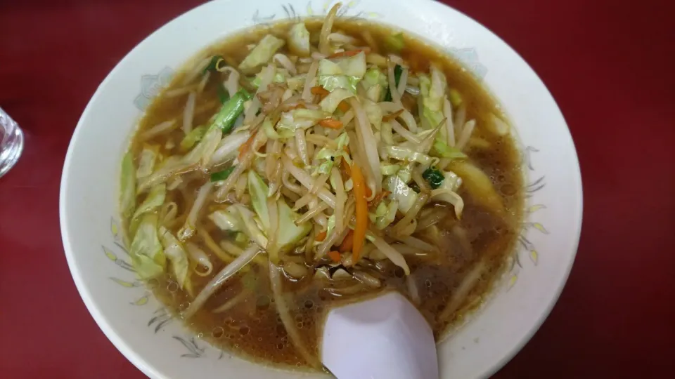 野菜炒めラーメン|まぐろさん