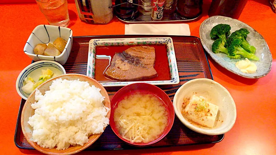 味安 メカジキ煮付け定食|まこさん