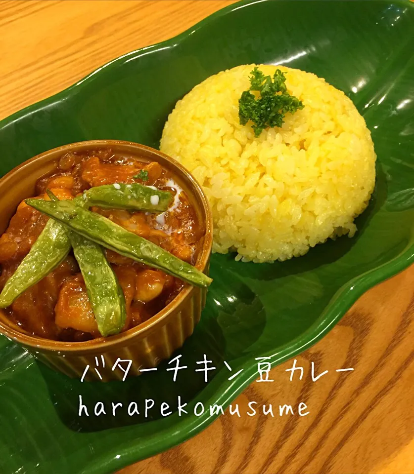 シナモン林檎パイ♻︎バターチキン豆カレー|おしぽさん