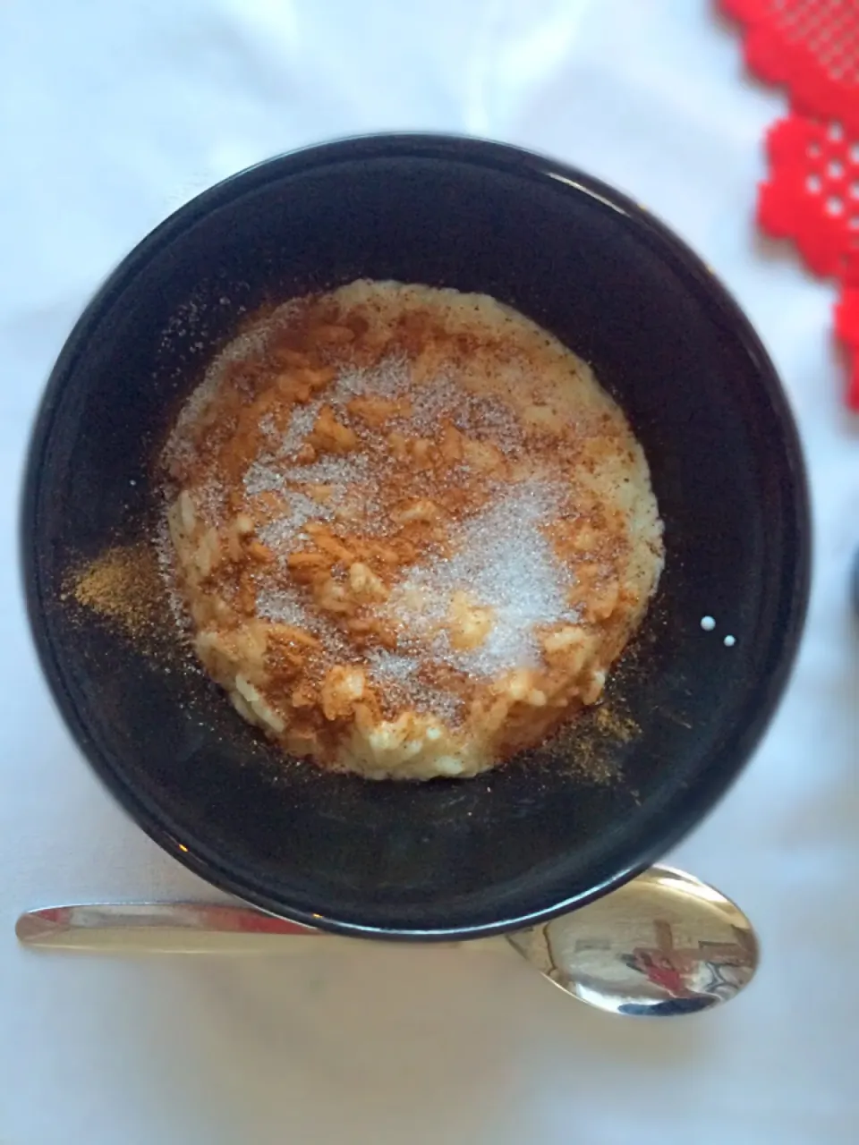 Rice pudding with cinnamon and sugar|Minniiwさん