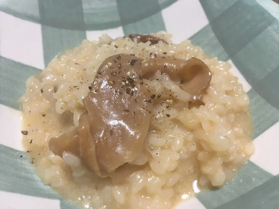 ポルチーニ茸のリゾット
Risotto ai funghi porcini|お家でbar!さん