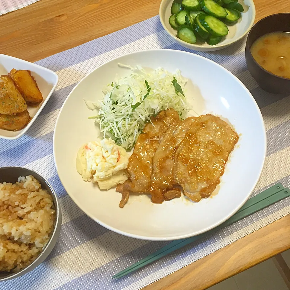 しょうが焼き定食|Yoshikoさん