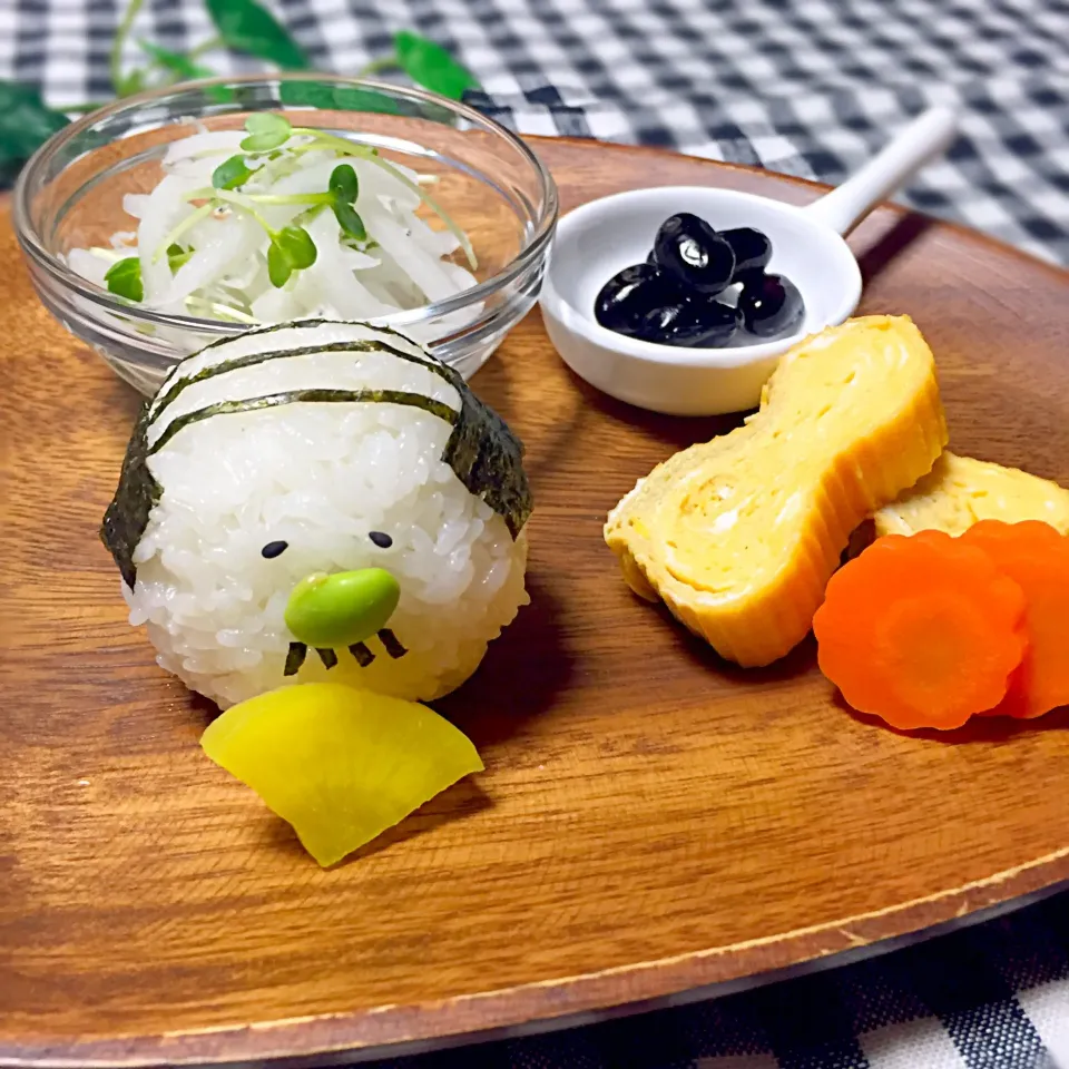 息子の朝食|キナリさん