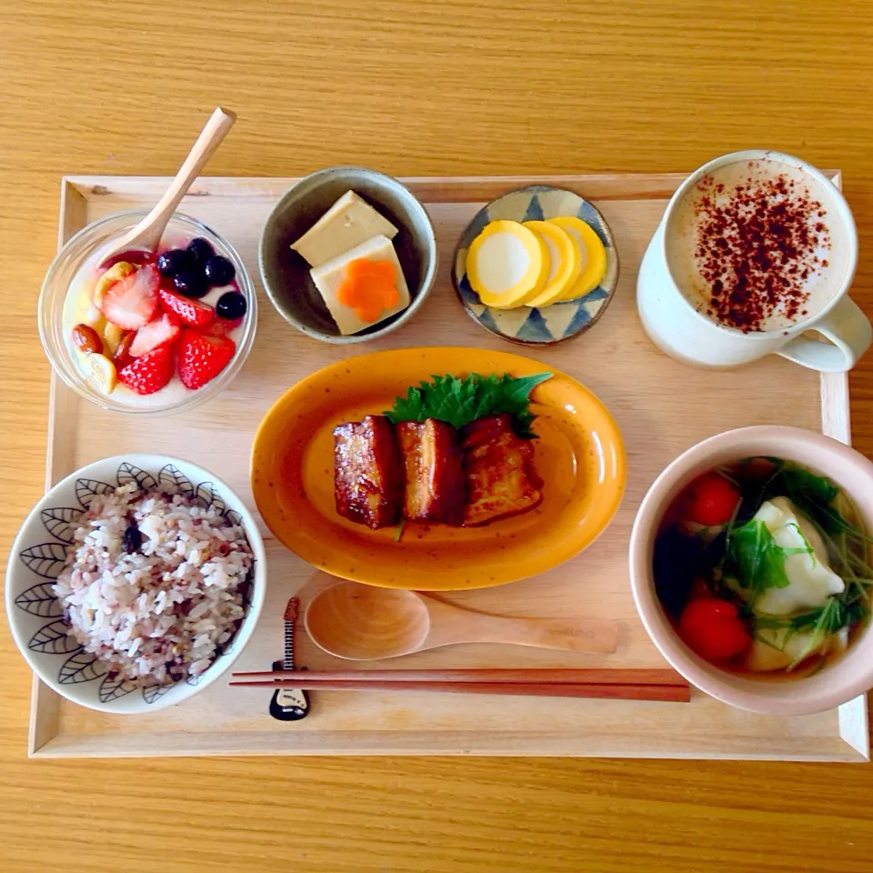 Snapdishの料理写真:朝ごはん|fiveblossomさん