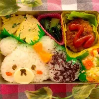 クマさん弁当|雑炊さん