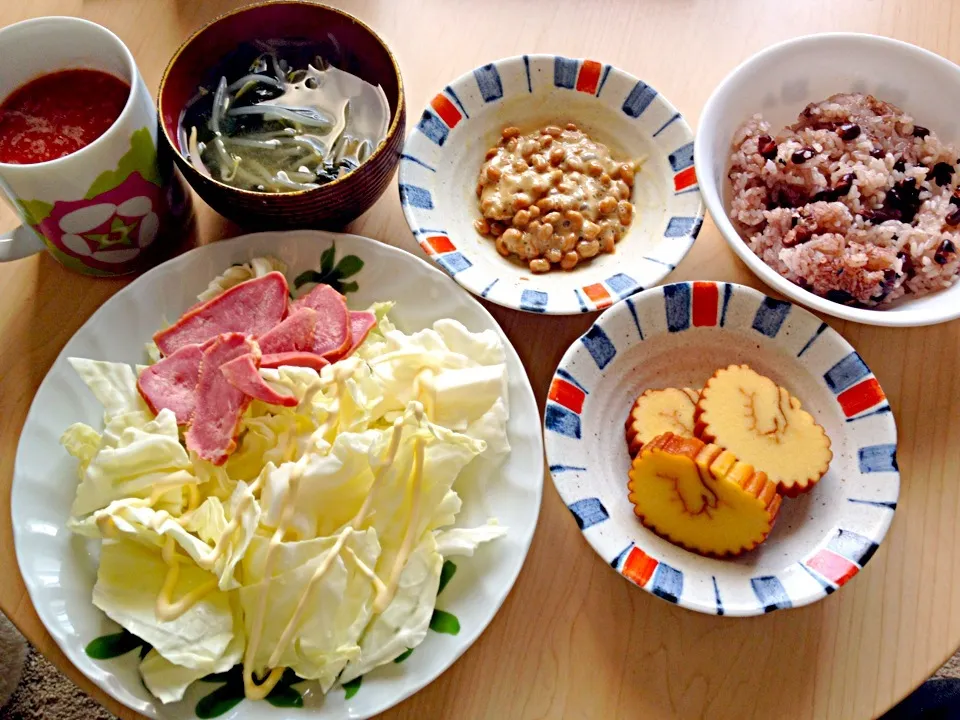 1月5日昼食|ばぁさんさん