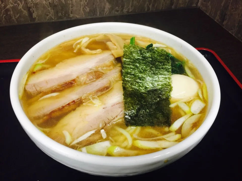 今年初ラーメン☆ チャーシューメン太麺中盛(340g)◎ @東京|THE SUNSEAさん