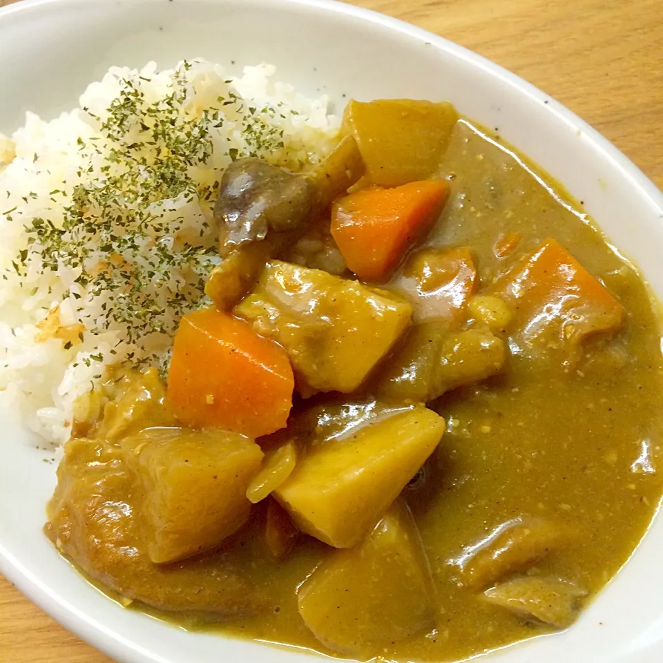 Snapdishの料理写真:和風根菜カレー♪|Jean Nobyさん