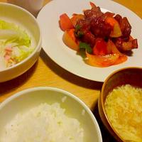 ポン酢を使った本格酢豚