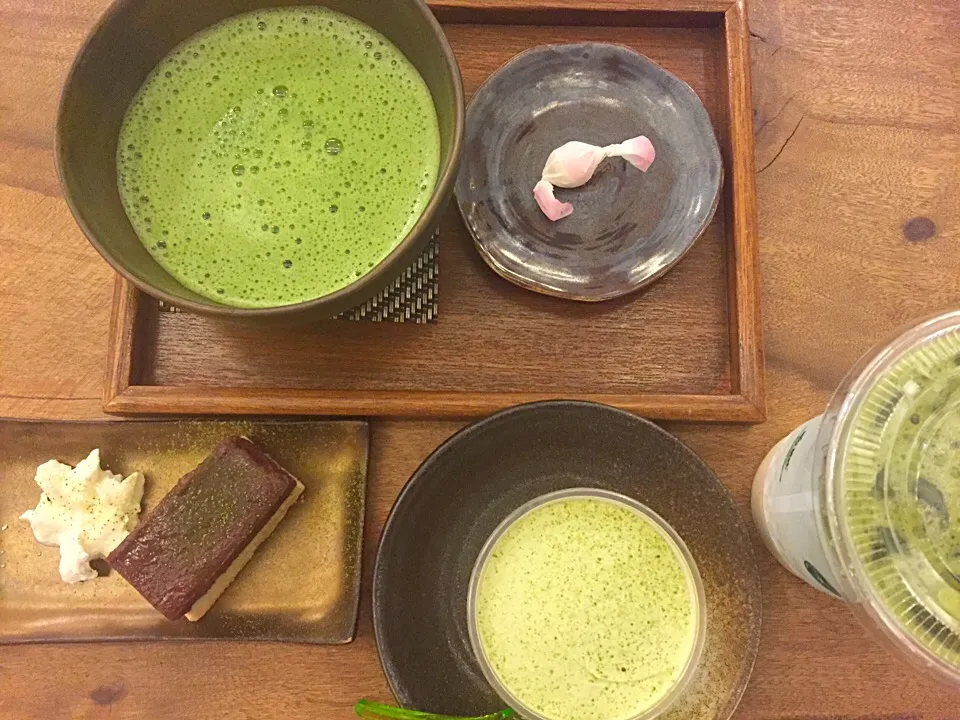 Snapdishの料理写真:Matcha set|PhUnGさん