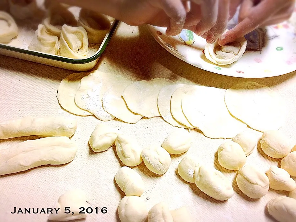 水餃子はチビと流れ作業|tamiさん