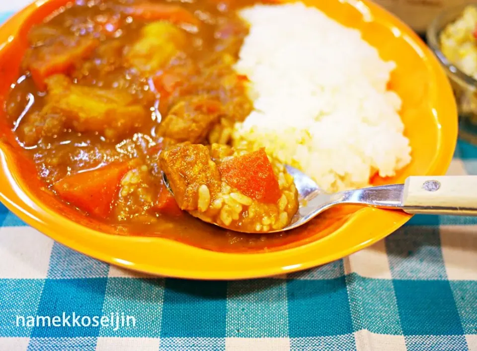 カレー粉で作る☆　体に優しい オリジナルカレー|なめっこ星人さん