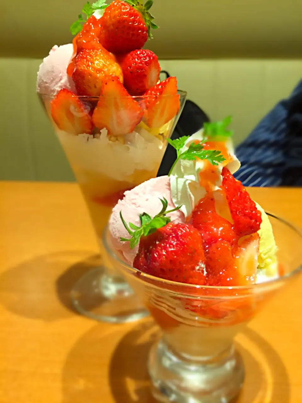 ココスのいちごパルフェ🍓|かよっぺさん