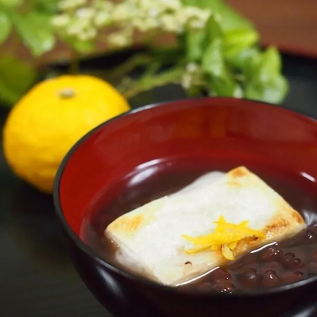 ゆずママさんの簡単！茹で小豆缶で餅入りぜんざい #レシピブログ #RecipeBlog|レシピブログさん