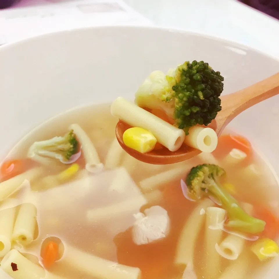 #chicken #soup #macaroni|Suyi Chanさん