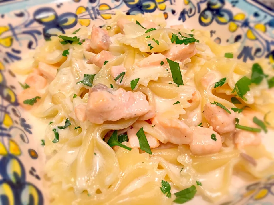 Farfalline al salmone|Fabio  Palmieriさん