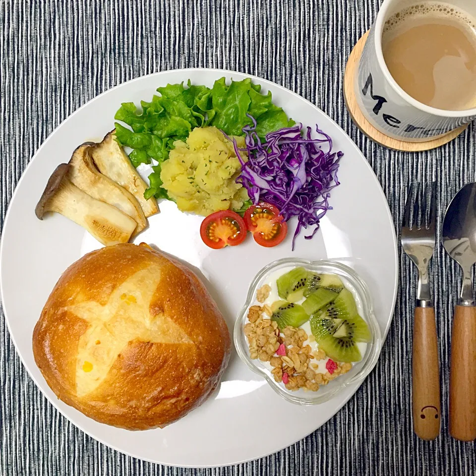 Snapdishの料理写真:朝ごはん|あきさん