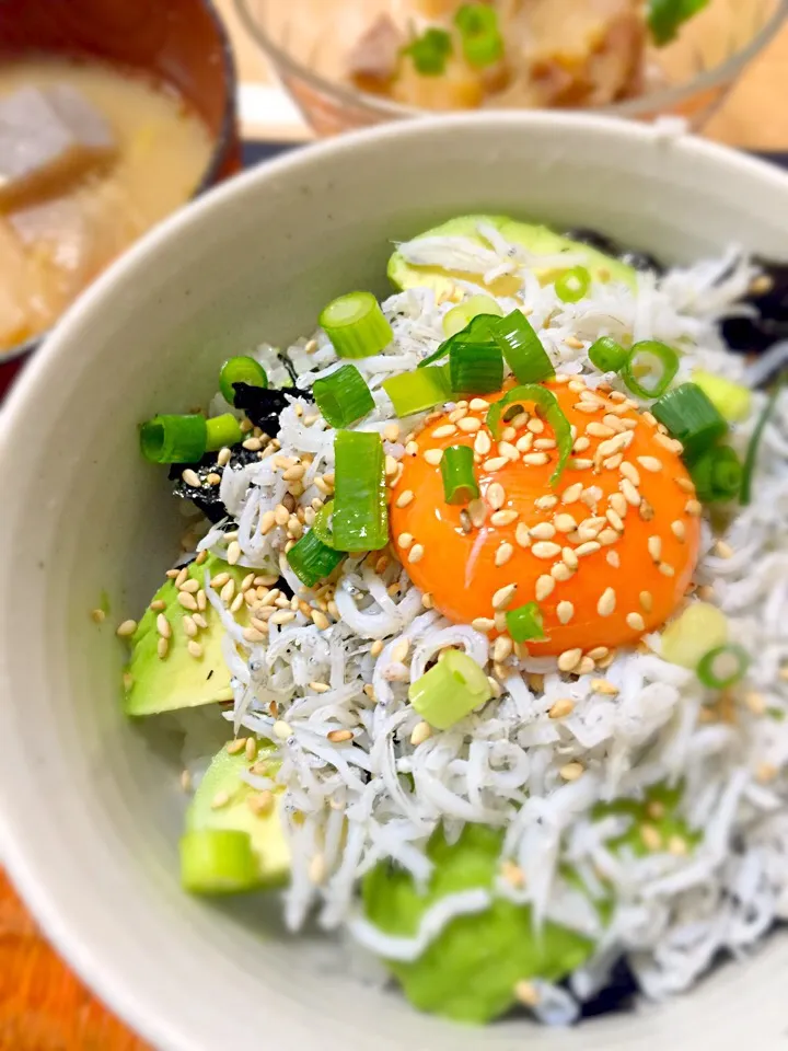 アボカドしらす丼
みかんポン酢がけ♡|ちかこさん