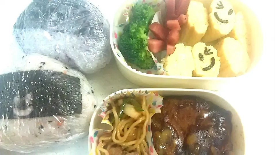 旦那弁当💕|かずえさん
