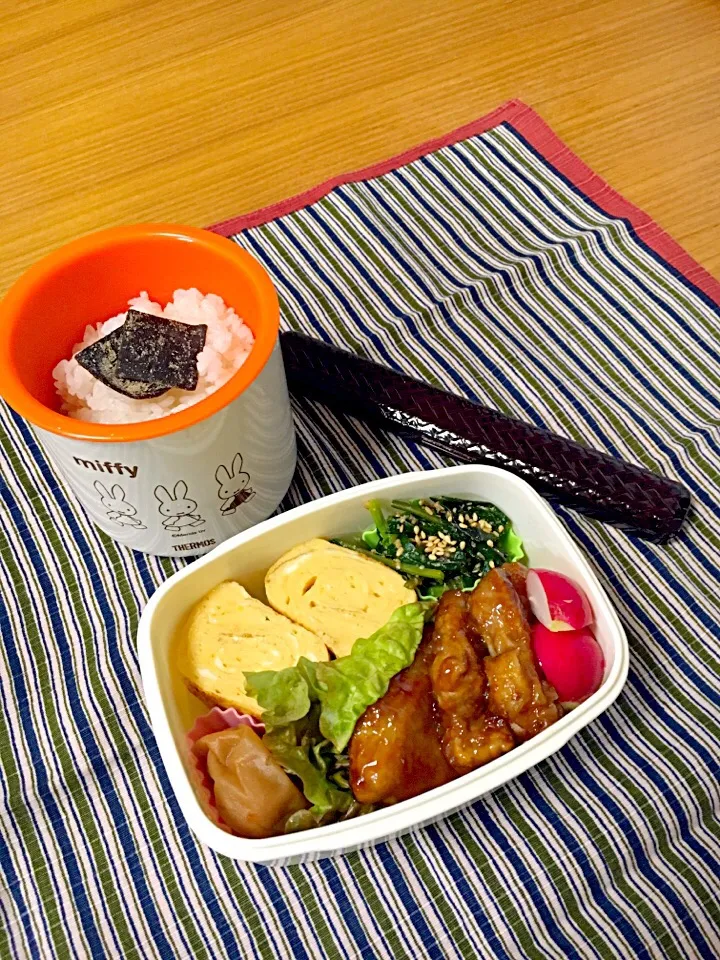 ヒレ肉の照り焼き弁当|csigapogiさん