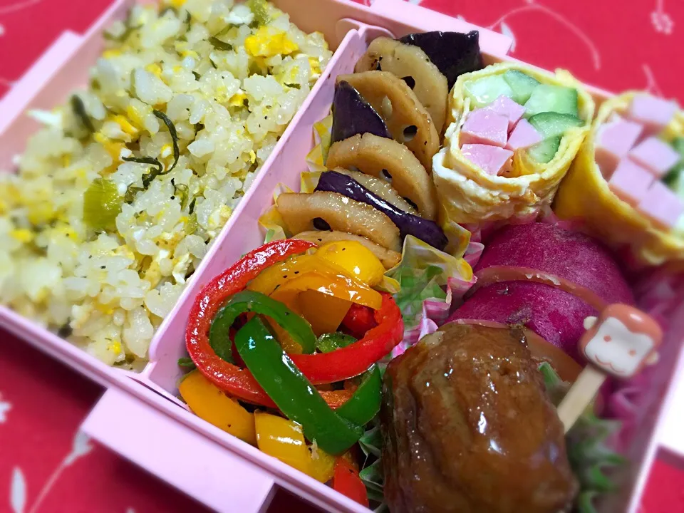 Snapdishの料理写真:娘のお弁当|yu-miさん