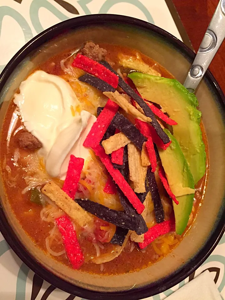 Taco Soup|Angi Montague Walbergさん