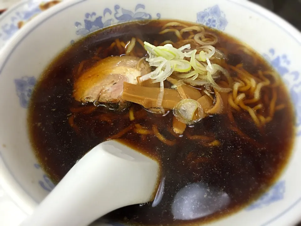 ラーメン(中華そば)@バスラーメン喜龍・小矢部|らーめん好き！さん