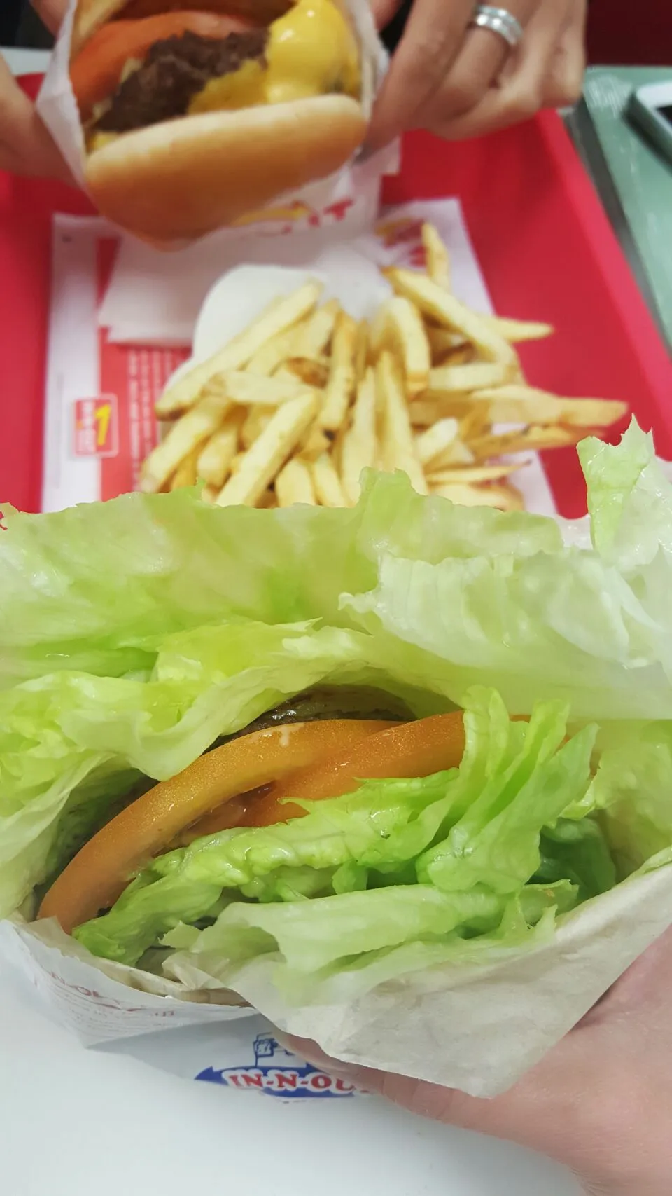 Snapdishの料理写真:1.6.16 ~ in n out protein style|get 🔥🔥🔥さん