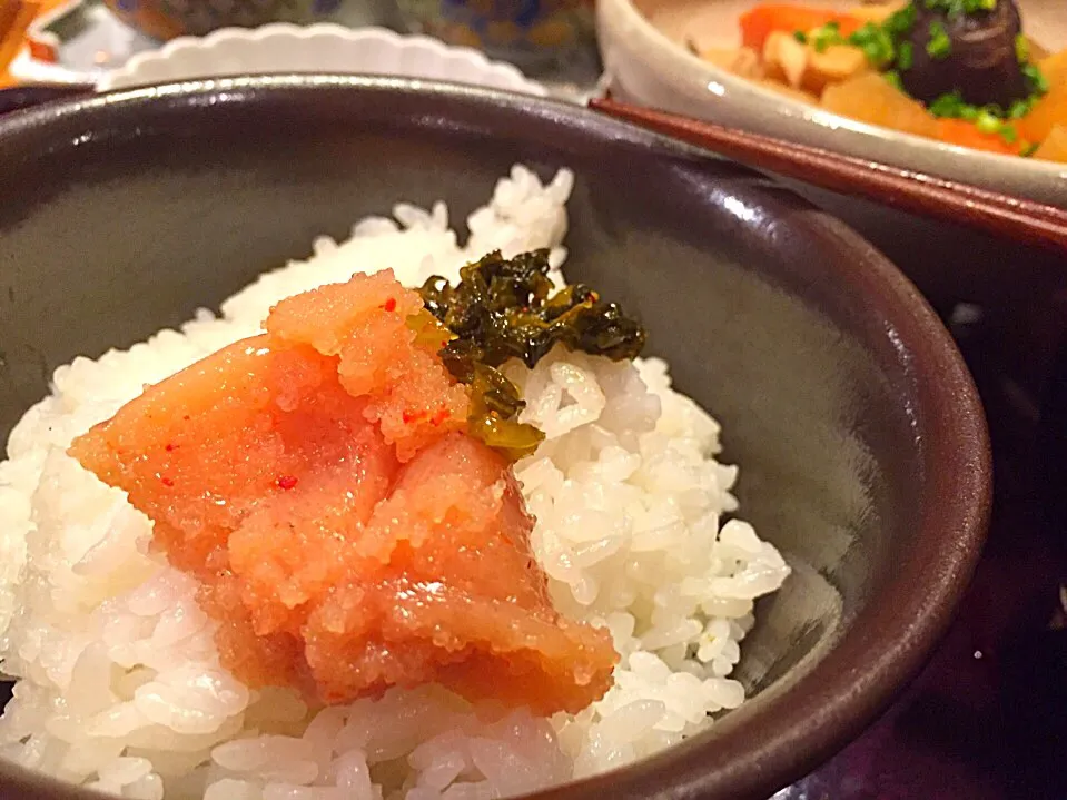 Snapdishの料理写真:今日のランチは、やまやで明太子食べ放題💕|sono.kさん