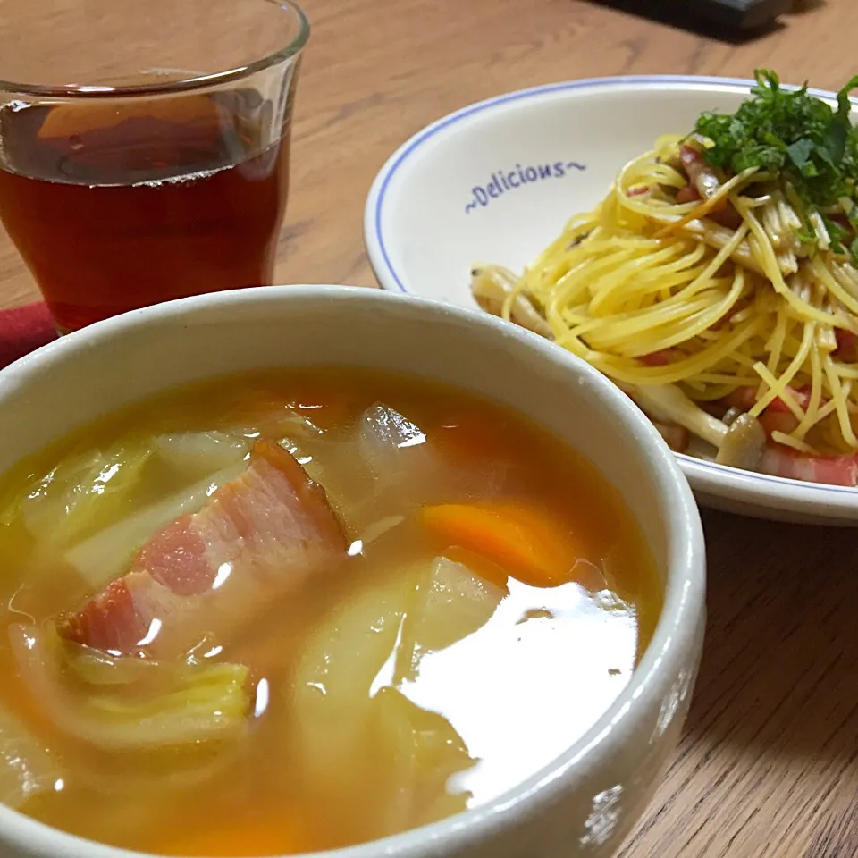 今日の夕飯
野菜たっぷりポトフ|あさこさん