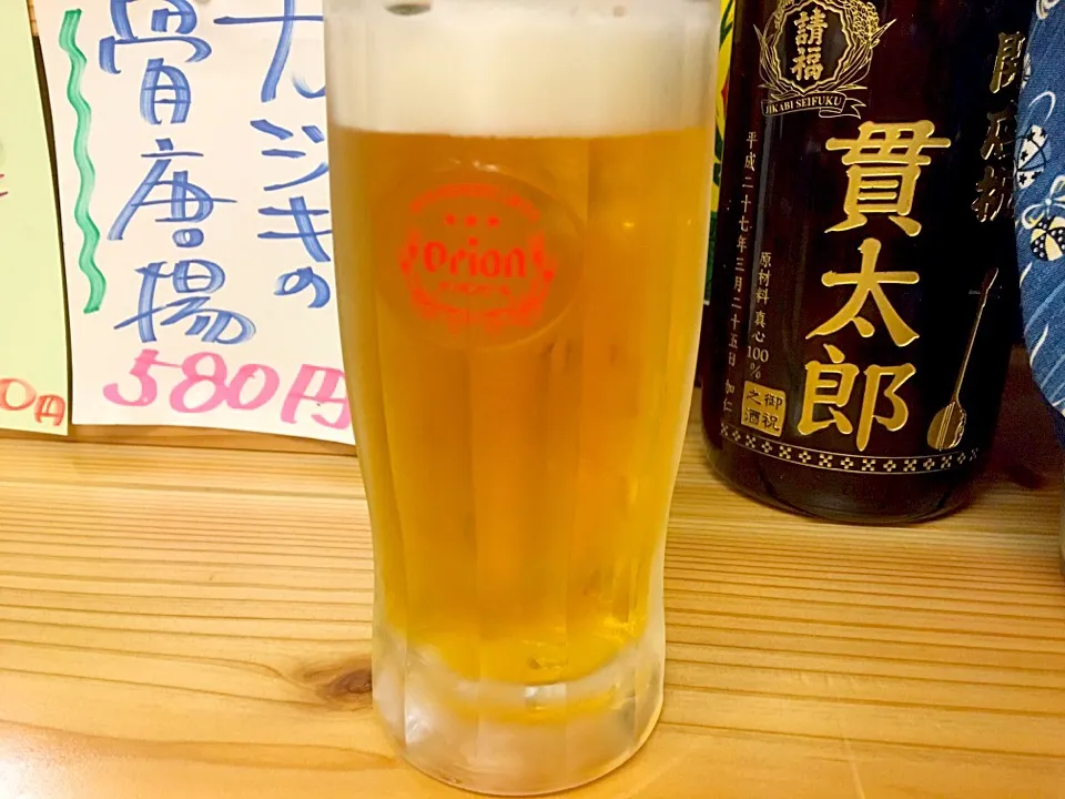 今年初めての貫太郎ビール（≧∇≦）運動後なのでサイコ♪|まる丸 kichenさん