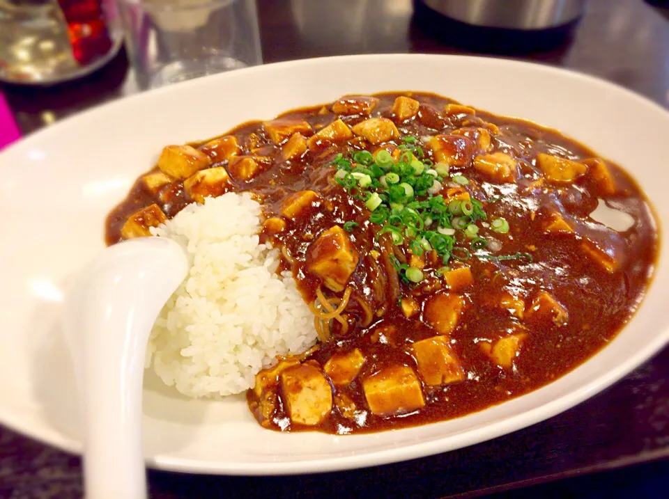 Snapdishの料理写真:【たいらん】麻婆麺&半ライス|海斗さん