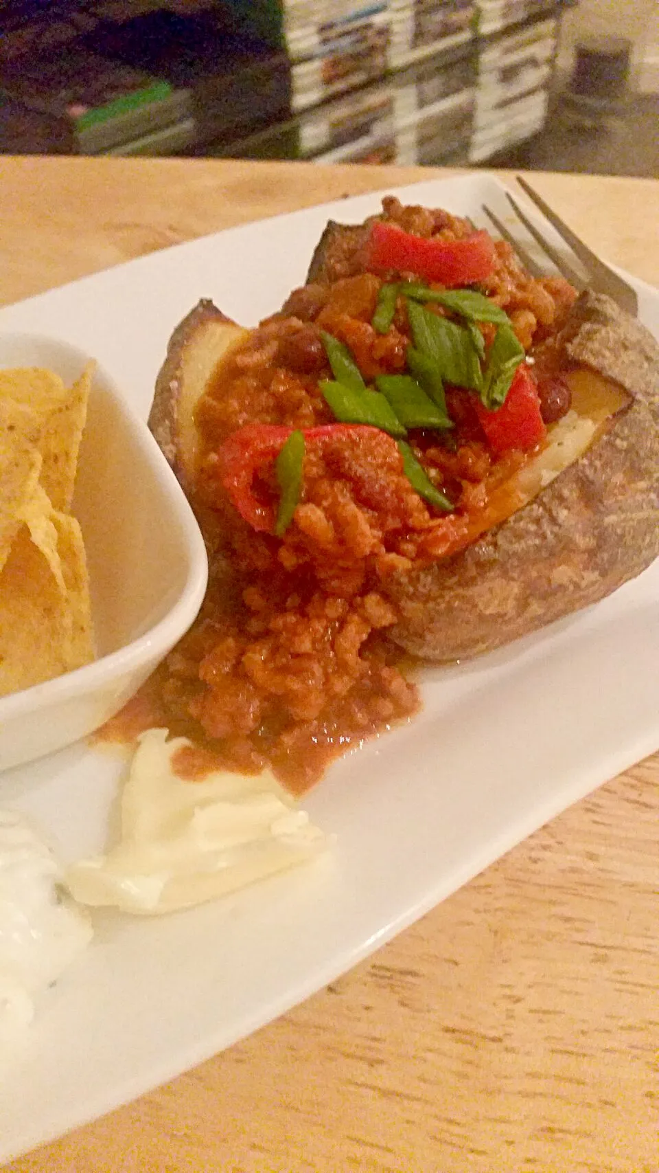 maxican chilli con care # bake potato|jane yongさん