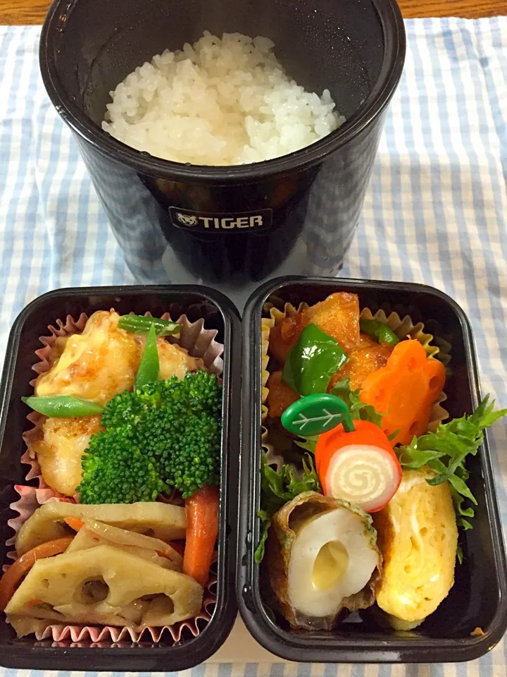 Snapdishの料理写真:お弁当|とんかつさん