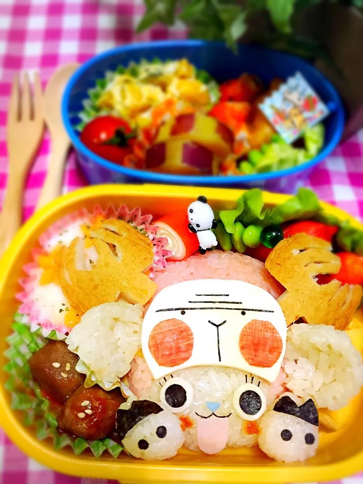 Snapdishの料理写真:始業式♪学童弁当💕💕|ある♡さん